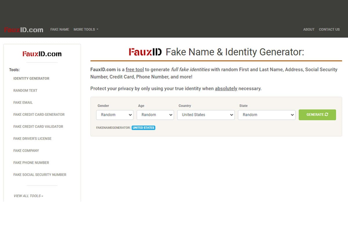 معرفی سایت FauxID برای ایجاد هویت جعلی در پی پال